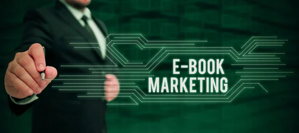 Wyświetlacz Koncepcyjny Book Marketing Business Idea Plik Cyfrowy Który Może — Zdjęcie stockowe