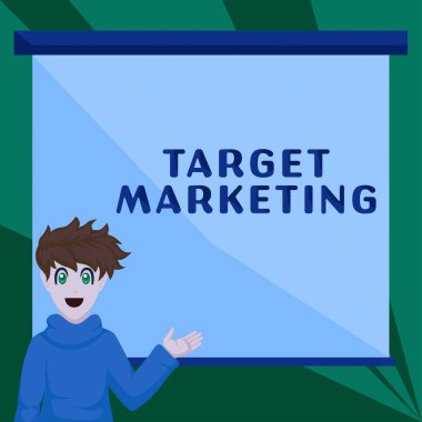 Metin başlığı Hedef Pazarlama, İş Vitrini Bölümü Seyircisi Hedef Müşteri Seçimi