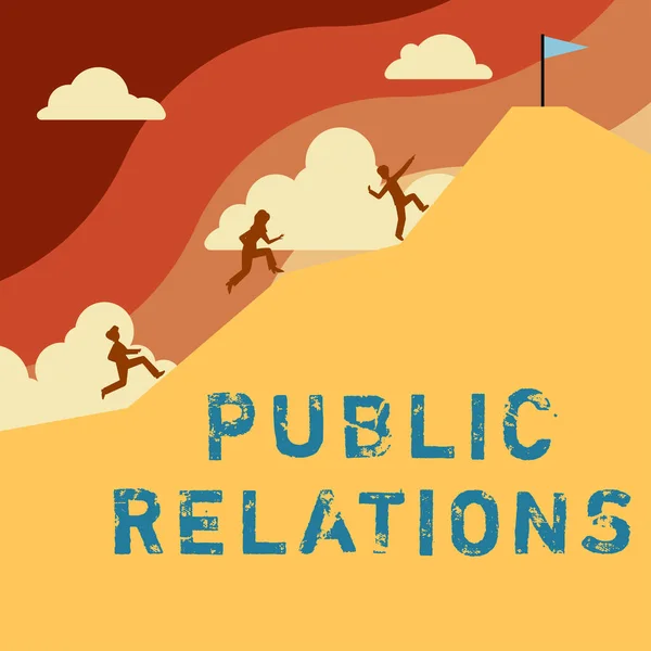 Public Relations Business Idea Communication Media People Information Publicity Social — 스톡 사진