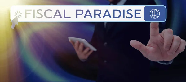 Κείμενο Γραφής Φορολογικό Paradise Internet Concept Tax Development Συντελεστές Φορολογίας — Φωτογραφία Αρχείου