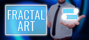 İlham kaynağı olan Fraktal Sanatı, Kavramsal Fotoğrafı gösteren metin kamu tartışmasında kullanılan web sitesinin yeri veya bölümü