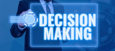 Karar Alma, İş Genel Bakış Süreci, özellikle önemli kararları gösteren metin imzası