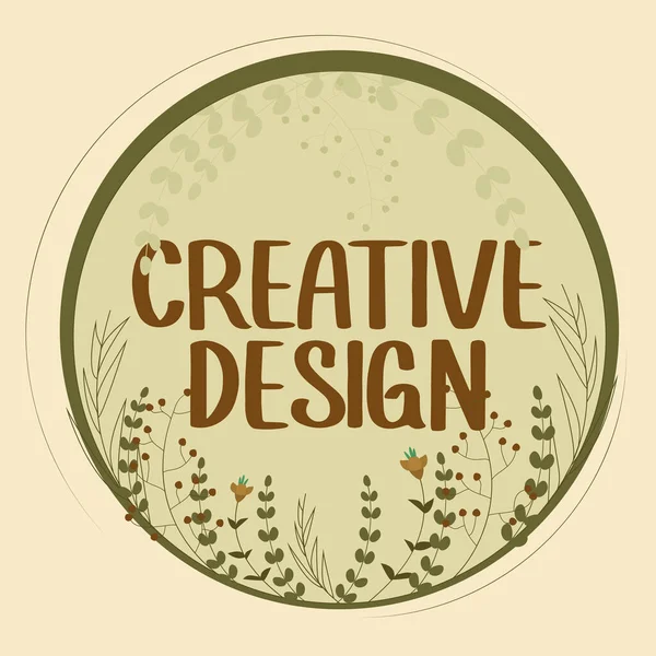 Scrivere Visualizzando Testo Creative Design Business Overview Sottoinsieme Comunicazione Visiva — Foto Stock