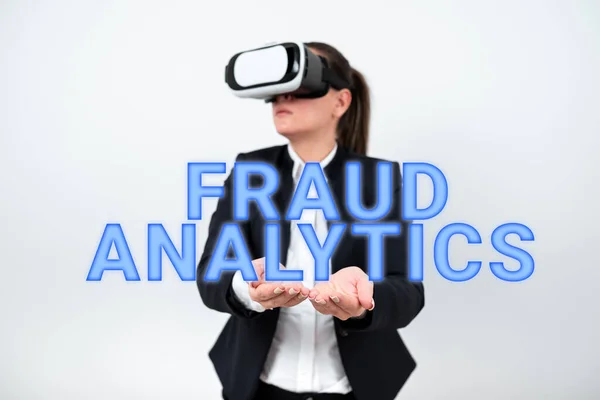 Conceptuele Weergave Fraudeanalyse Conceptuele Identificatie Van Feitelijke Verwachte Fraude — Stockfoto