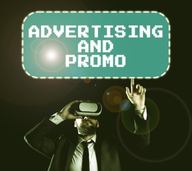 Reklam ve tanıtım sunan metin başlığı, iş konsepti özel indirimler hakkındaki beklentileri bildiriyor