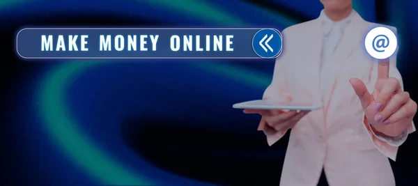 Dont Money Online Business Overview Business Ecommerce Ebusiness Innovation Web — 스톡 사진