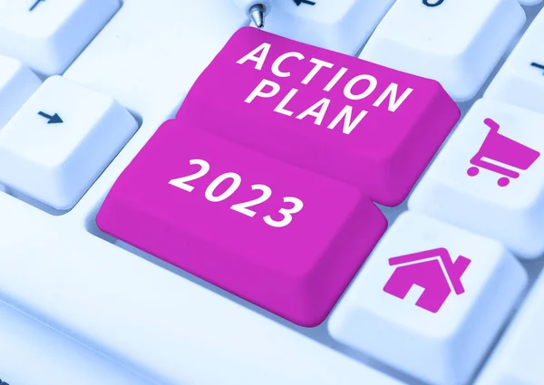 Σχέδιο Δράσης 2023 Word Challenge Ideas Στόχοι Για Νέο Έτος — Φωτογραφία Αρχείου