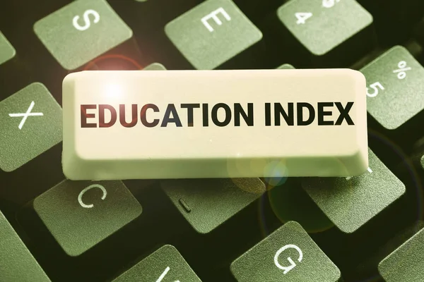 Tekst Bijschrift Presenteren Onderwijs Index Business Concept Gericht Leerbehoeften Van — Stockfoto