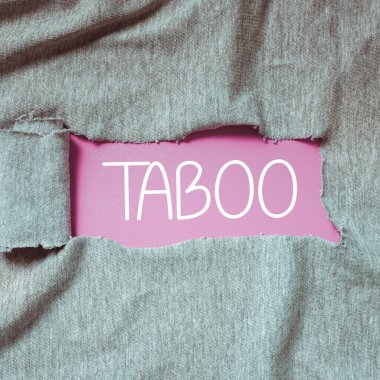 Tablo, İş, Sosyal ya da Dini bir yaklaşım gösteren ilham Kişiyi, yeri, şeyi yasaklayan ya da yasaklayan