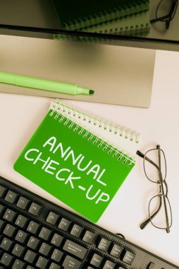 Yıllık Denetim, Yıllık Değerlendirme ve Kişilerin Sağlık Durumu İncelemesi Üzerine Yazılan Metin Yazımı