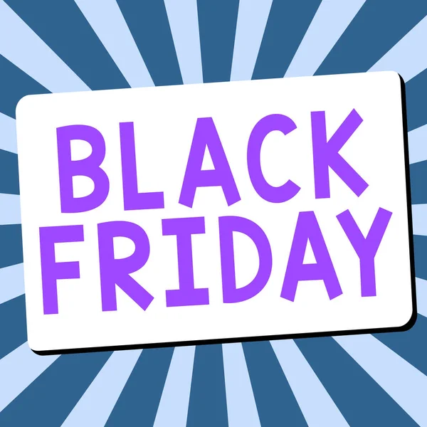 Handwriting Text Black Friday Internet Concept Day Holiday Thanksgiving Shopping — Stock Photo, Image
