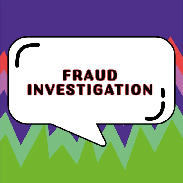 Handwriting Text Fraud Investigation Business Idea Process Determining Whether Scam — Stock Photo, Image