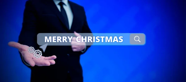 Рождеством Христовым Концепция Означающая Ежегодную Традицию Праздновать Рождение Иисуса Христа — стоковое фото