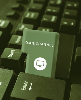 El yazısı imzası Omnichannel, farklı alışveriş yöntemlerini entegre eden iş fikri tipi perakende