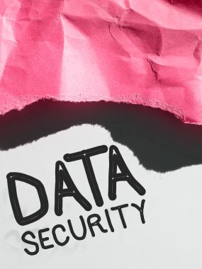 Kavramsal başlık Veri Güvenliği, İş Vitrini Gizlilik Diski Yedekleme Parola Koruması
