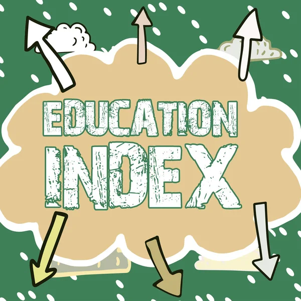 Inspiráló Szöveg Oktatási Index Koncepció Jelentés Amelynek Célja Hogy Megfeleljen — Stock Fotó