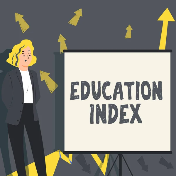 Conceptueel Bijschrift Education Index Internet Concept Gericht Leerbehoeften Van Alle — Stockfoto