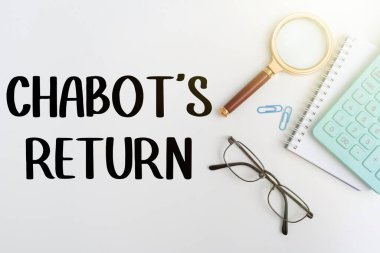 Chabots Dönüş, İnternet İşitsel ya da Metin Yöntemi ile sohbetin geri dönüşünü göster