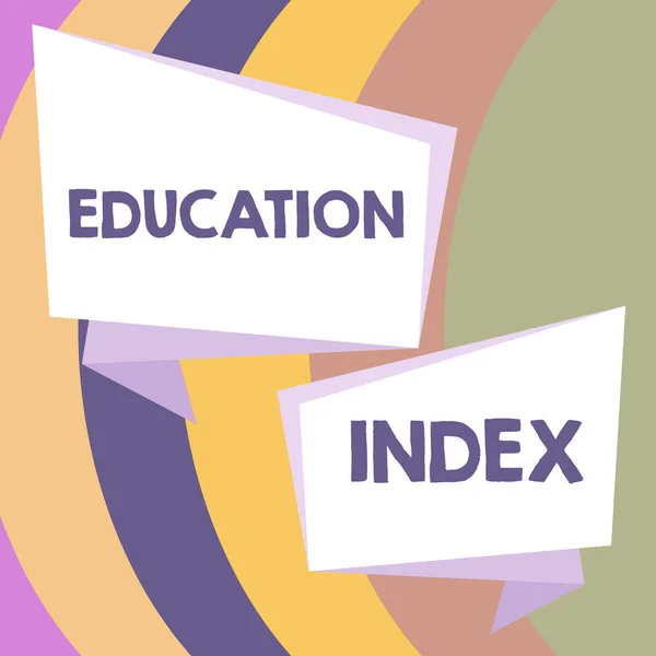 Handschrift Onderwijs Index Internet Concept Gericht Leerbehoeften Van Alle Kinderen — Stockfoto