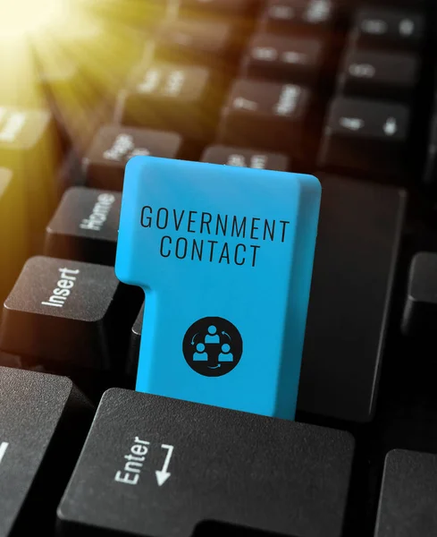 Conceptual caption Government Contact, Internet Concept debt security issued by a government to support spending