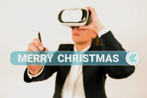 圣诞快乐 商业概览 庆祝耶稣基督诞辰的年度传统 — 图库照片