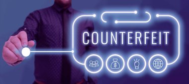 İlhamın sahte olduğunu gösteren metin, internet konsepti aldatmak amacıyla başka bir şeyin taklidi ile yapılır.