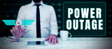 El yazısı tabelası, Elektrik Kesintisi, İş Konsepti Yaşıtları 'nı bu amaçlara ulaşmak için etkileme yeteneği