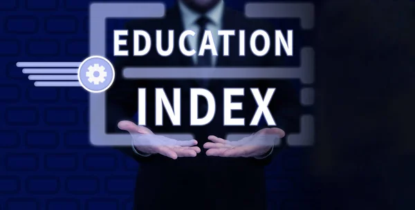 Conceptuele Weergave Onderwijs Index Business Concept Gericht Leerbehoeften Van Alle — Stockfoto