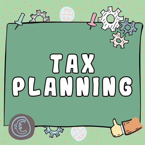 税務計画 財務状況の事業概況分析又は税務上の観点からの計画書 — ストック写真