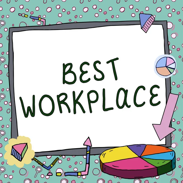 Concereption Best Workplace Business Overview Ideal Company Work High Compensation — 스톡 사진
