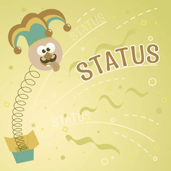 Znak Tekstowy Pokazujący Status Sytuacja Podejściu Biznesowym Określonym Czasie Trakcie — Zdjęcie stockowe