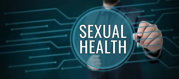 Szexuális Egészség Megjelenítése Internet Concept Egészségesebb Test Kielégítő Szexuális Élet — Stock Fotó