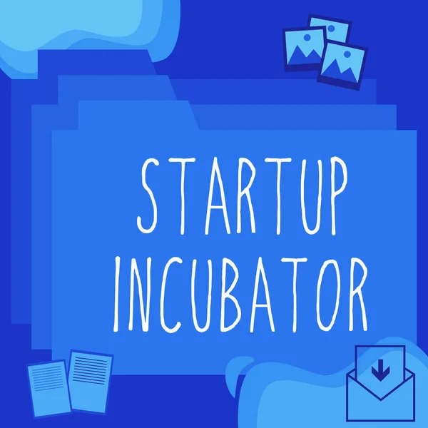 Wyświetlacz Koncepcyjny Startup Inkubator Conceptual Photo Concept Który Może Być — Zdjęcie stockowe