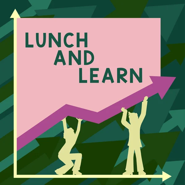 Text Ukazující Inspiraci Oběd Učení Konceptuální Foto Mají Jídlo Studijní — Stock fotografie