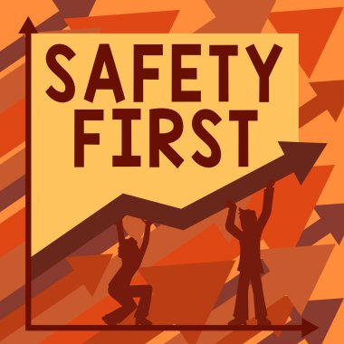 İlham veren bir mesaj önce iş yaklaşım gereksiz risklerden uzak durun dikkatli olun