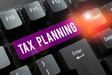 Kavramsal başlık Vergi Planlama, Mali durumun analizi veya vergi perspektifinden plan kavramı