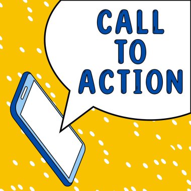 El yazısı metni: Eyleme Çağrı, Kavram anlamı: Başarılı bir strateji geliştirmek için Karar Alma Hareketi