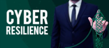 El yazısı siber direnç, bir şirketin bir siber saldırıyı ne kadar iyi yönetebileceğini ölçen sözcük.
