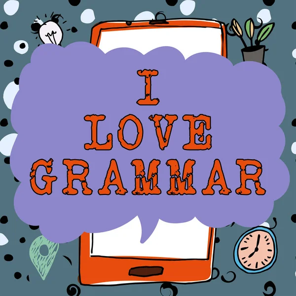 Консервативная Выставка Love Graham Word Watch Системе Структуре Языка — стоковое фото