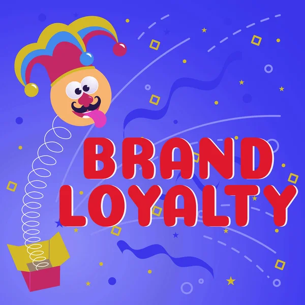 브랜드 Brand Loyalty 인터넷 Internet Concept 패션을 추구하는 Patronage Favorite — 스톡 사진
