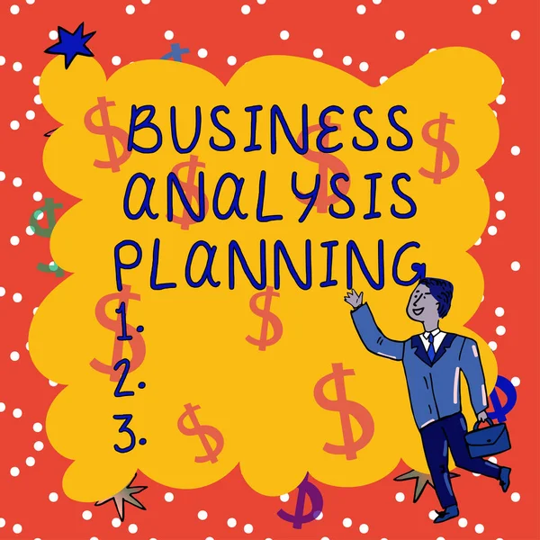 Writing displaying text Business Analysis Planning, Business concept one company is a minority shareholder of another