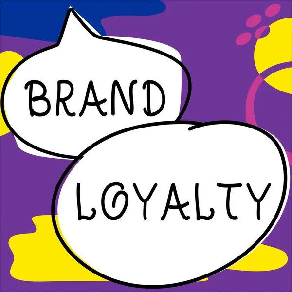 Inspiratie Toont Teken Brand Loyaliteit Conceptuele Foto Herhaal Aankoop Ambassadeur — Stockfoto