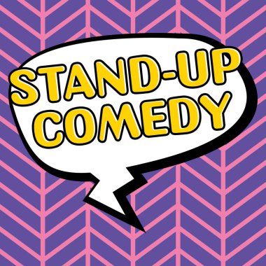 El yazısı: Stand Up Comedy, Business approach Komedyeni canlı izleyiciler önünde konuşuyor