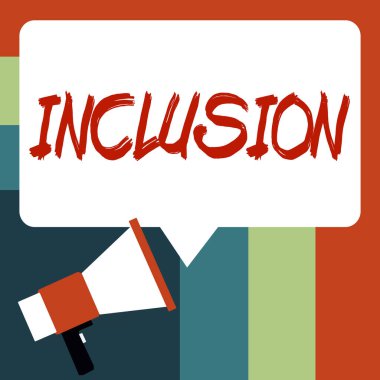 Grup veya yapıya dahil olmak da dahil olmak üzere kavramsal görüntüleme, iş yaklaşımı eylem durumu