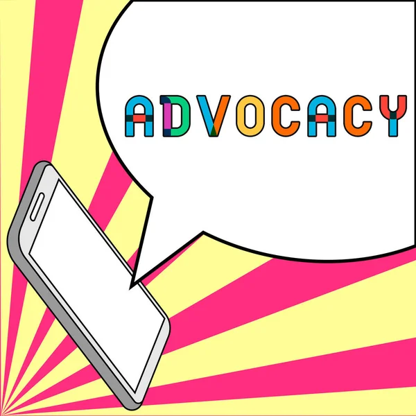 Sign Displaying Advocacy Business Concept Επάγγελμα Δικηγόρου Δικηγόρος — Φωτογραφία Αρχείου