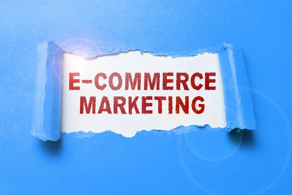 Inspiráló Szöveg Commerce Marketing Internet Concept Business Sell Product Service — Stock Fotó