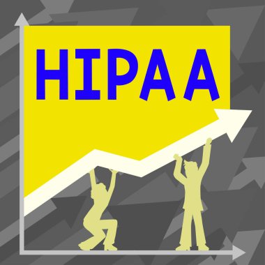 Hipaa, İşletme Vitrini Kısaltması 'nın Sağlık Sigortası Taşınabilirliği anlamına geldiğini gösteren metin işareti