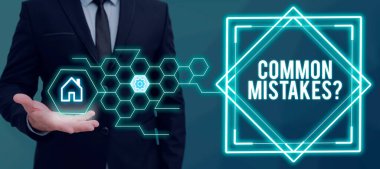 El yazısı metinleri Yaygın Hatalar, İş gösterisi tekrarlama eylemi veya yanlış yönlendirilmiş veya yanlış hüküm