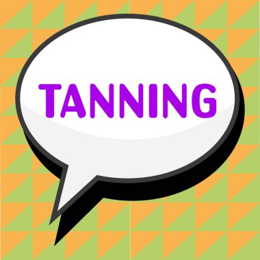 Bronzlaşma, iş yaklaşımı, güneşe maruz kaldıktan sonra deri dokularının doğal olarak kararması.