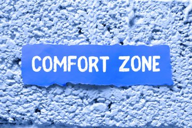 Kavramsal Konfor Bölgesi, kavramsal kavram, kişinin kendini güvende hissettiği ya da rahat hissettiği bir durum